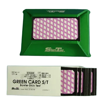 Green Card S/T — Bowie-Dick Test (BD 117)