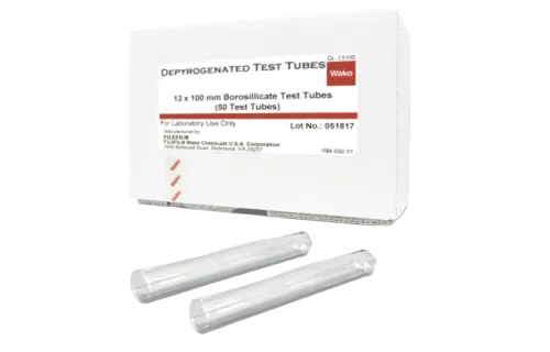 Tubos de dilución sin endotoxinas